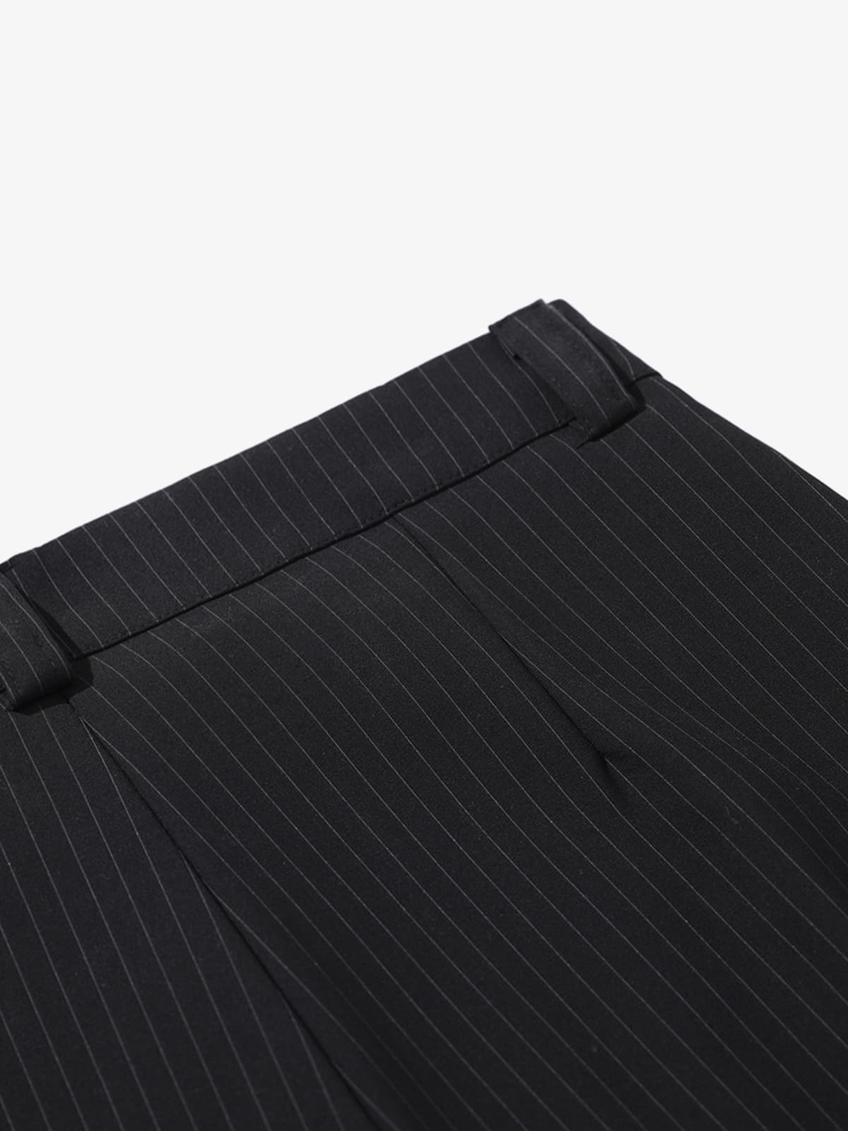 Wide-Leg Striped Trousers for Modern Elegance 