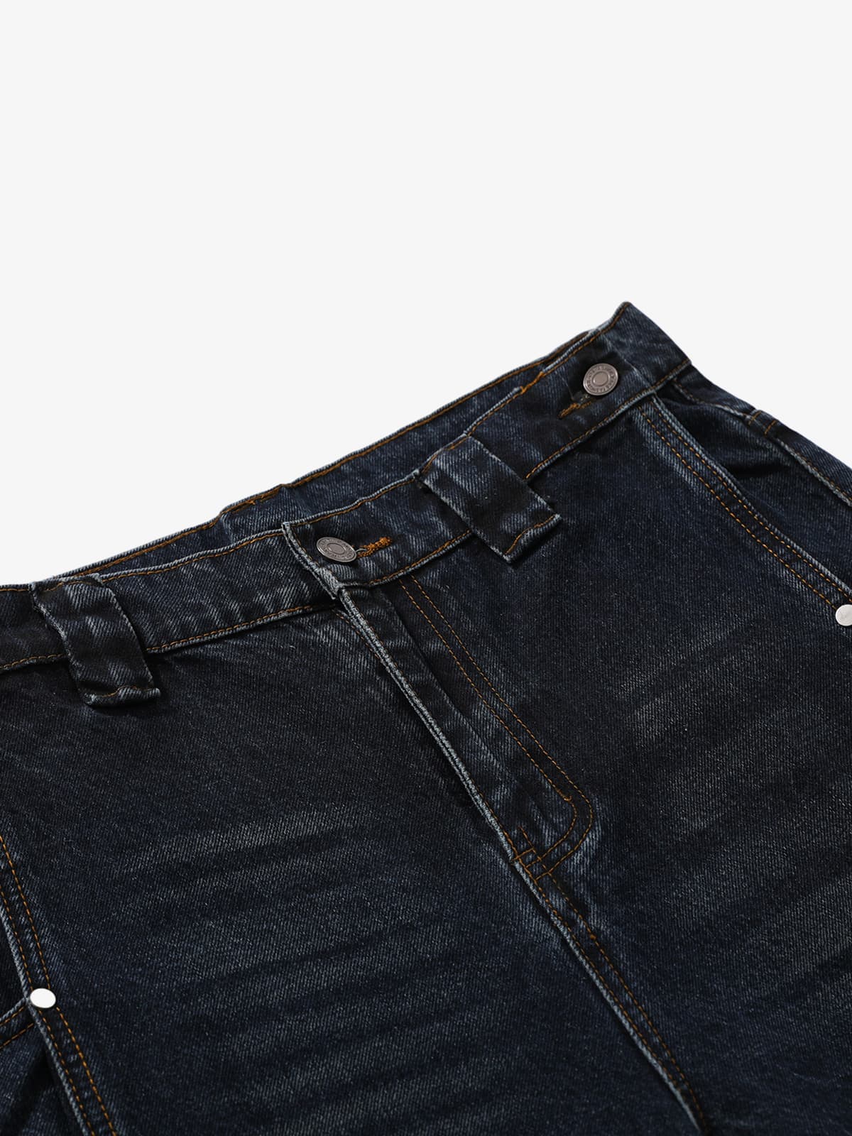 High-Waisted Wide-Leg Cargo Pants with Unique Pocket Design 