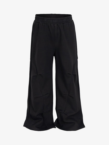 Pleated Crease Wide-leg Mopping Casual Pants 