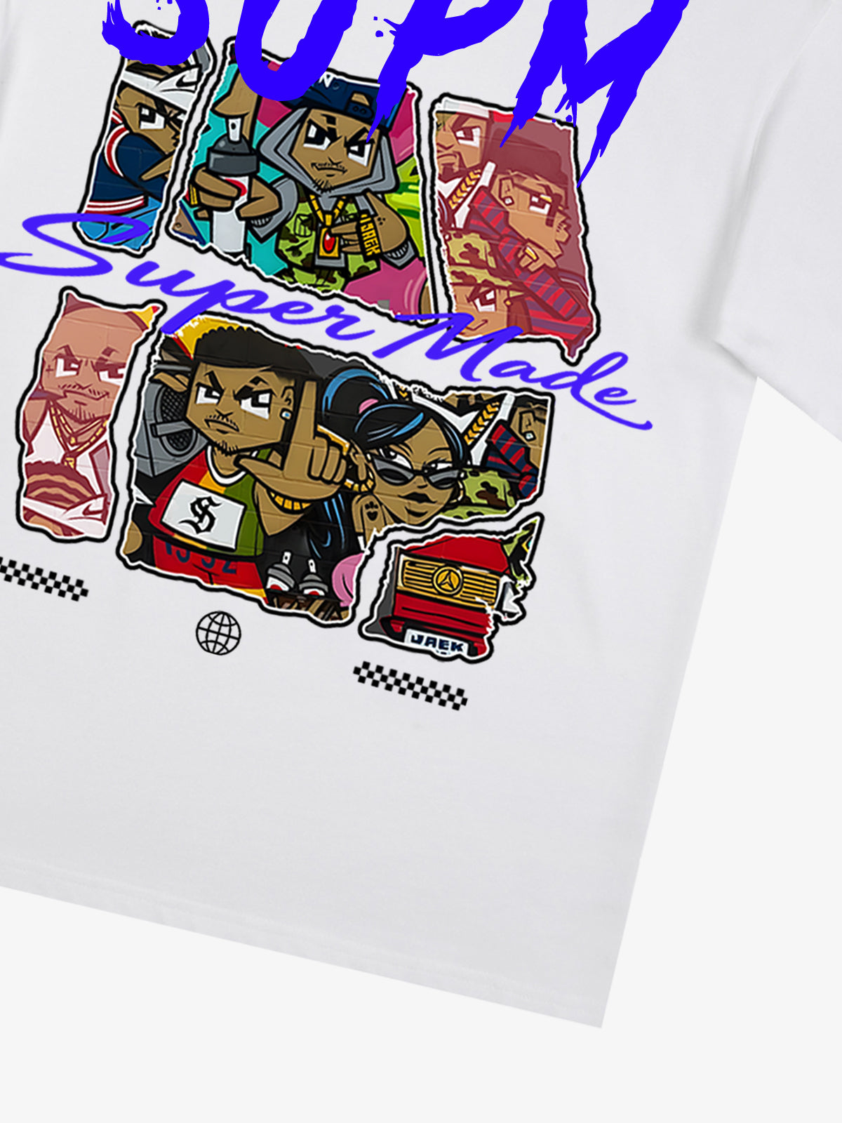 Street figures Bold Graphic T-Shirt 