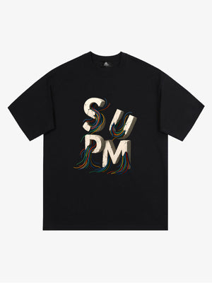 supm cable graphic T-shirt 