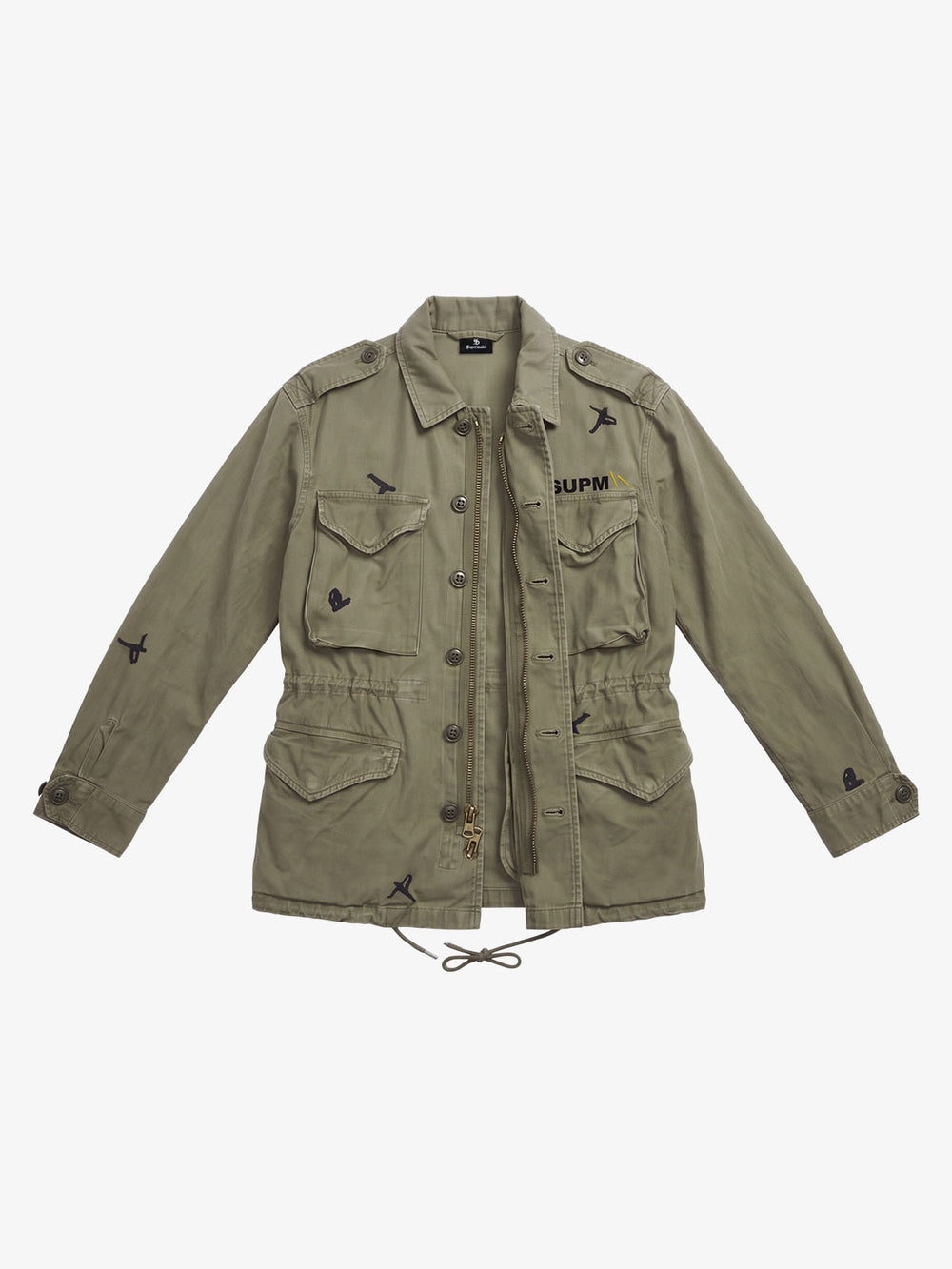 Figure Embroidered M65 Field Jacket