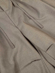 Pleated Drawstring Scimitar Track Pants 