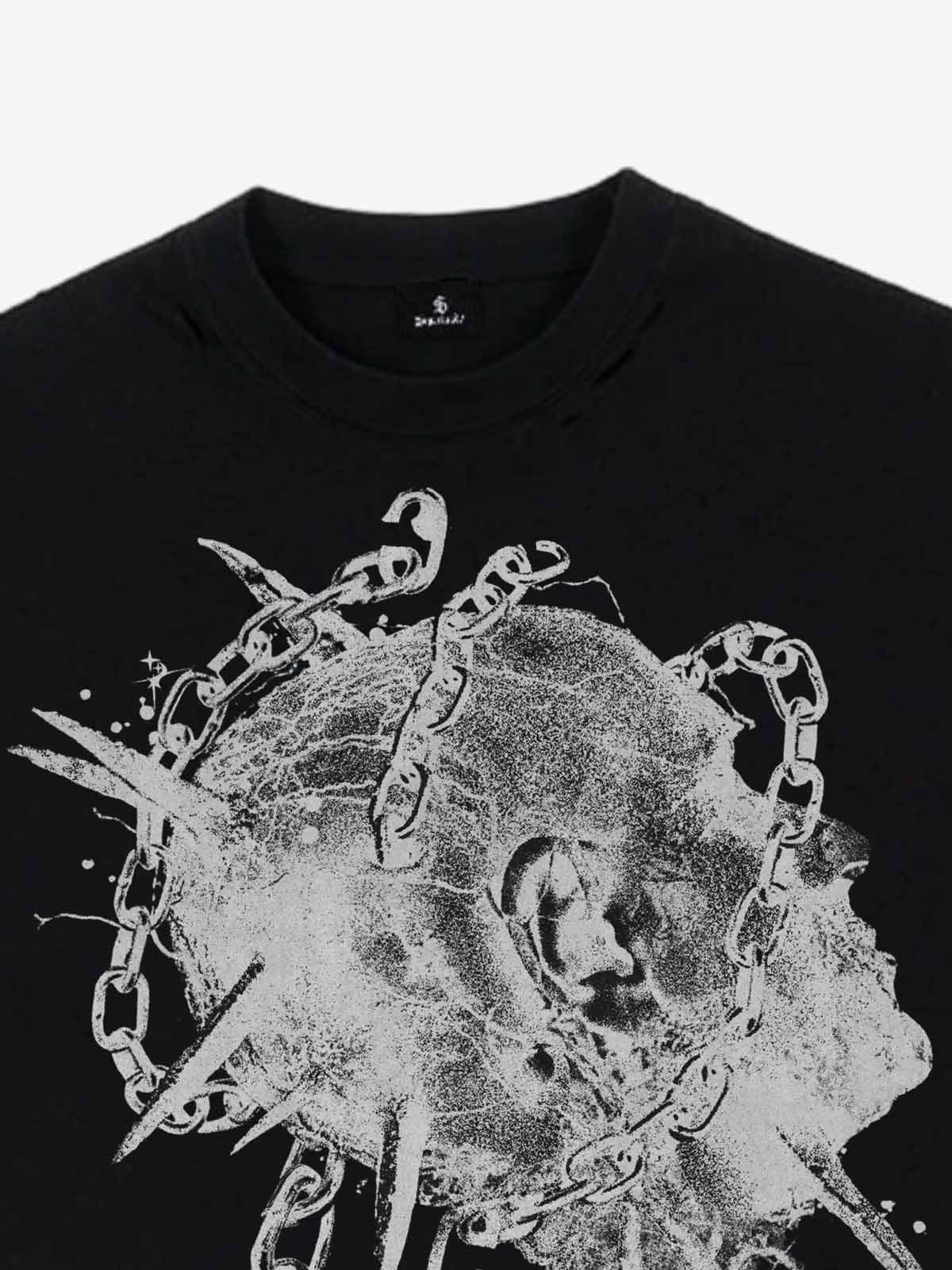 Slash Horror Portrait Graphic Tee
