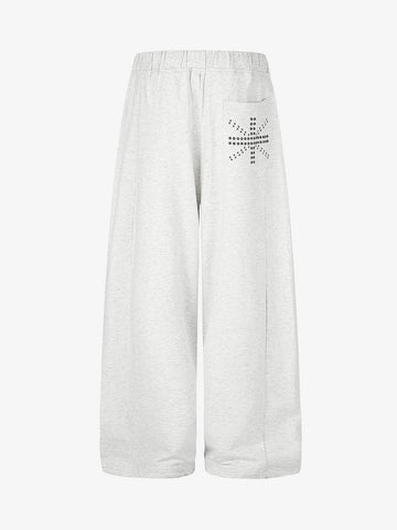 Heat-Pressed Heavyweight Drawstring Sweatpants