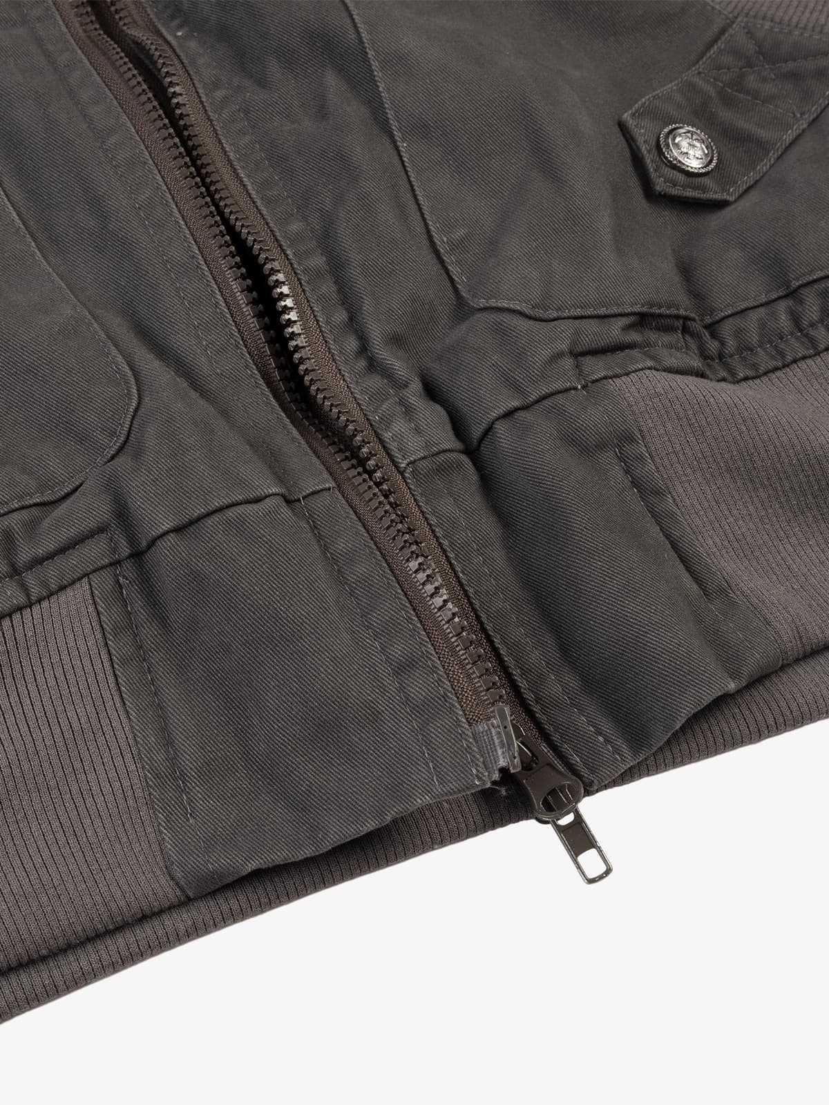 Heavyweight Multi-Pocket Workwear Vest Jacket