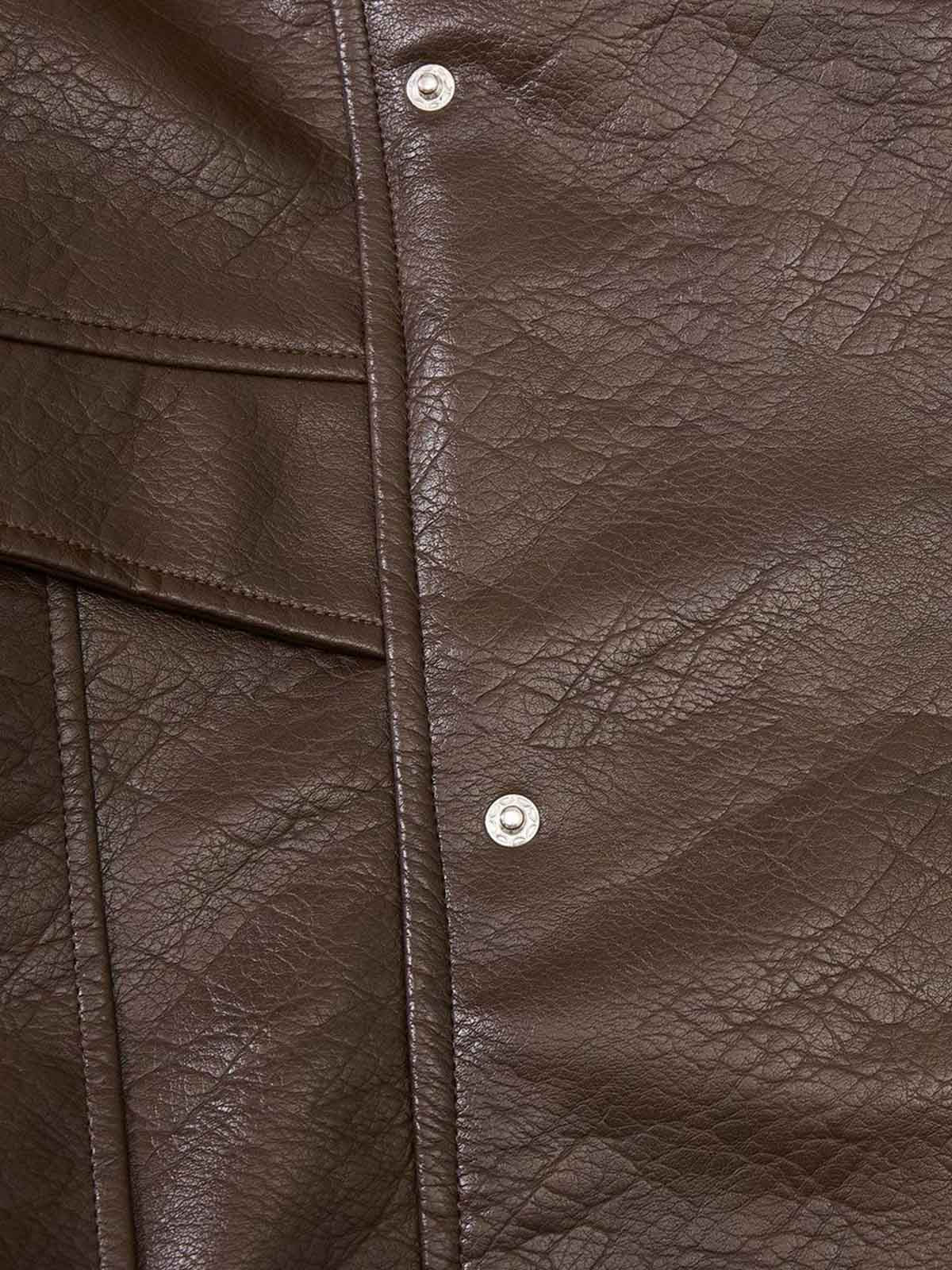 Zipper Studded Structured Biker Jacket