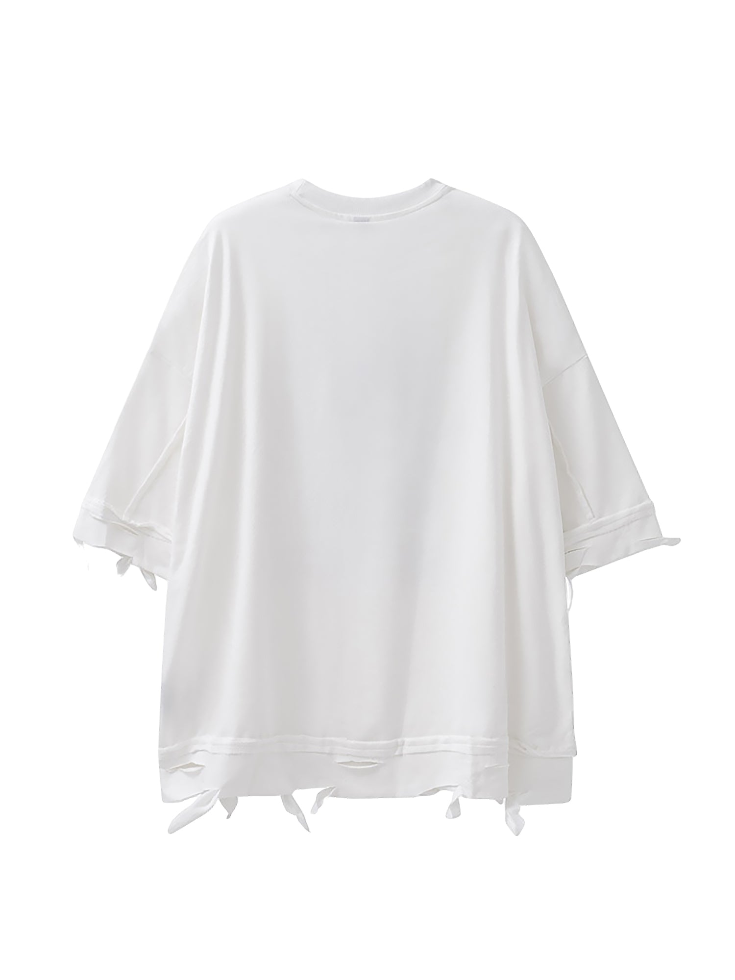 Thesupermade Chain Decorated Oversized T-Shirt - 2278