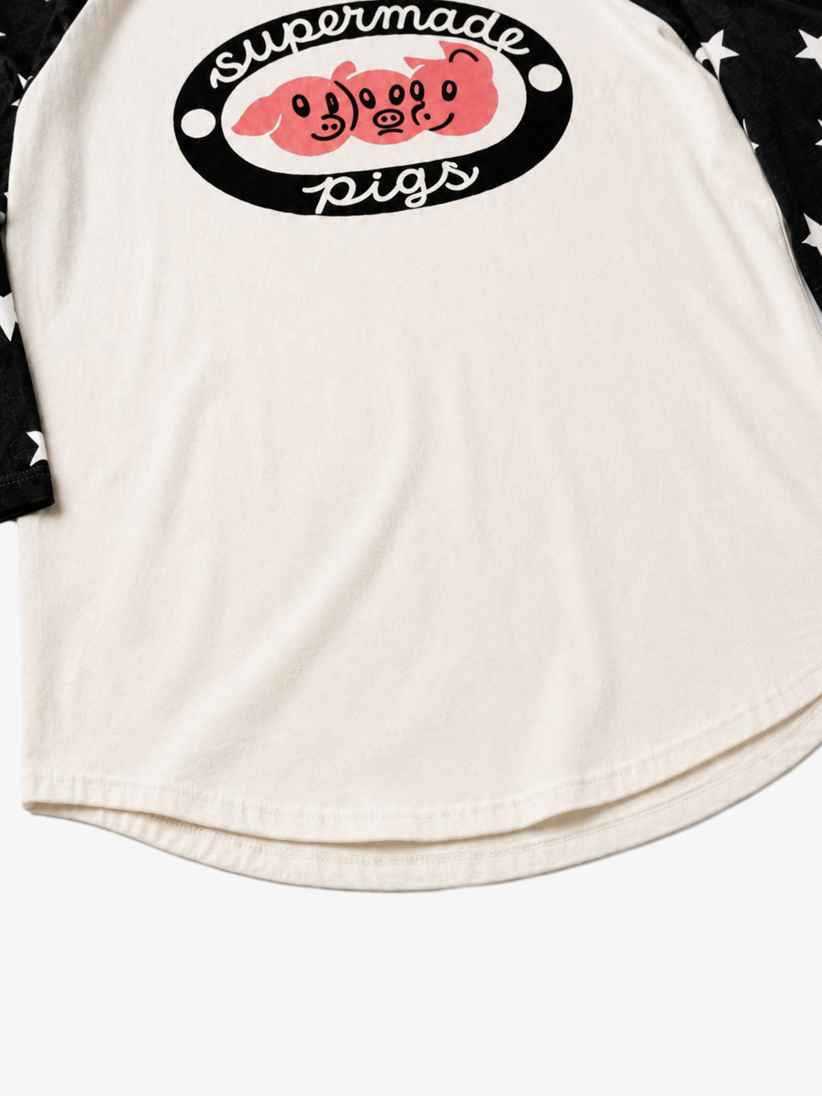 Pig Graphic Raglan Tee