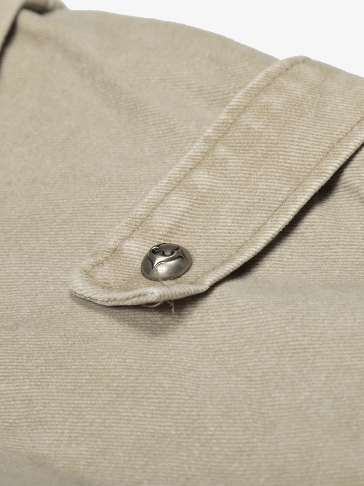 Retro Washed Fleece-lined Hooded Work Jacket 