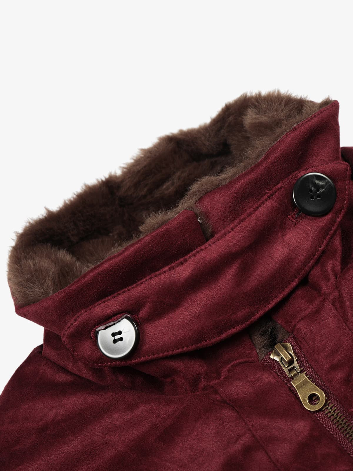 Stylish Burgundy Bomber Jacket for Men - Perfect for Casual and Outdoor Wear 