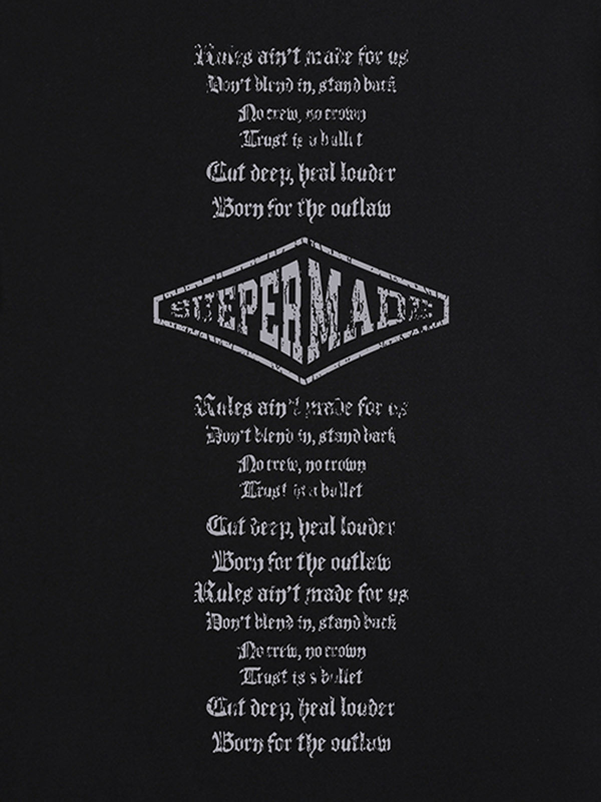 Original Letter Graphic T-Shirt