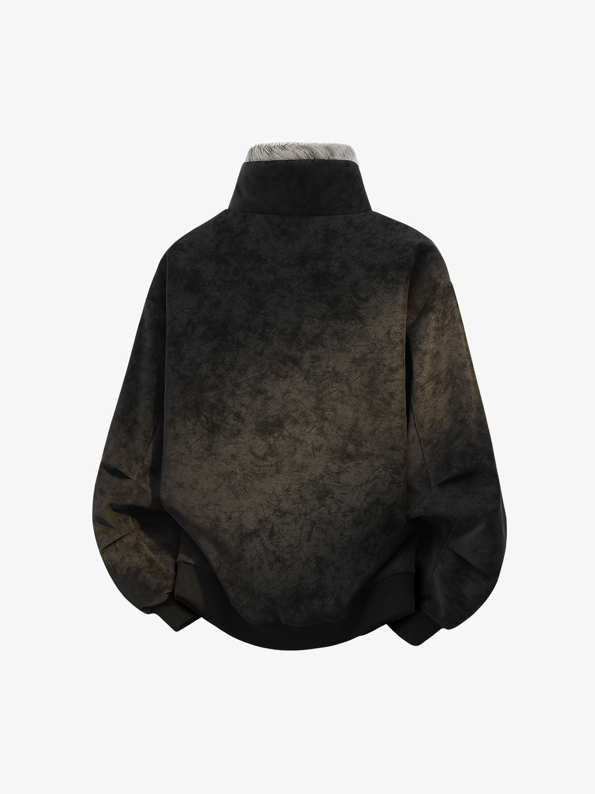 Faux-Fur Collar Padded Jacket
