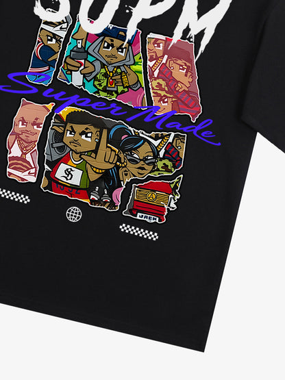 Street figures Bold Graphic T-Shirt 