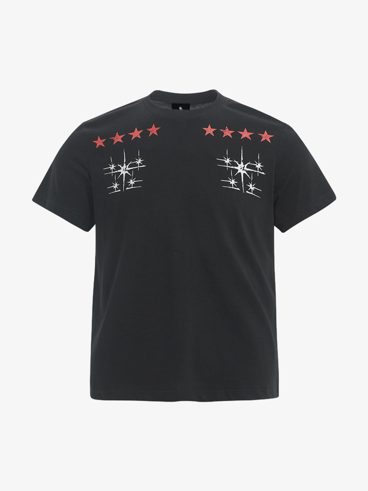 Cyber-Star Gothic Graphic T-Shirt 