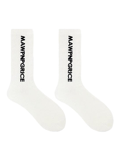Thesupermade Street Letter Sports Socks 