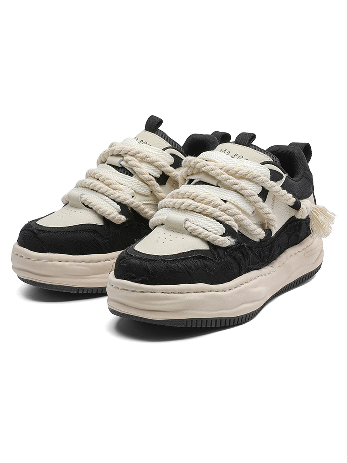 Rope Lace Platform Sneakers 
