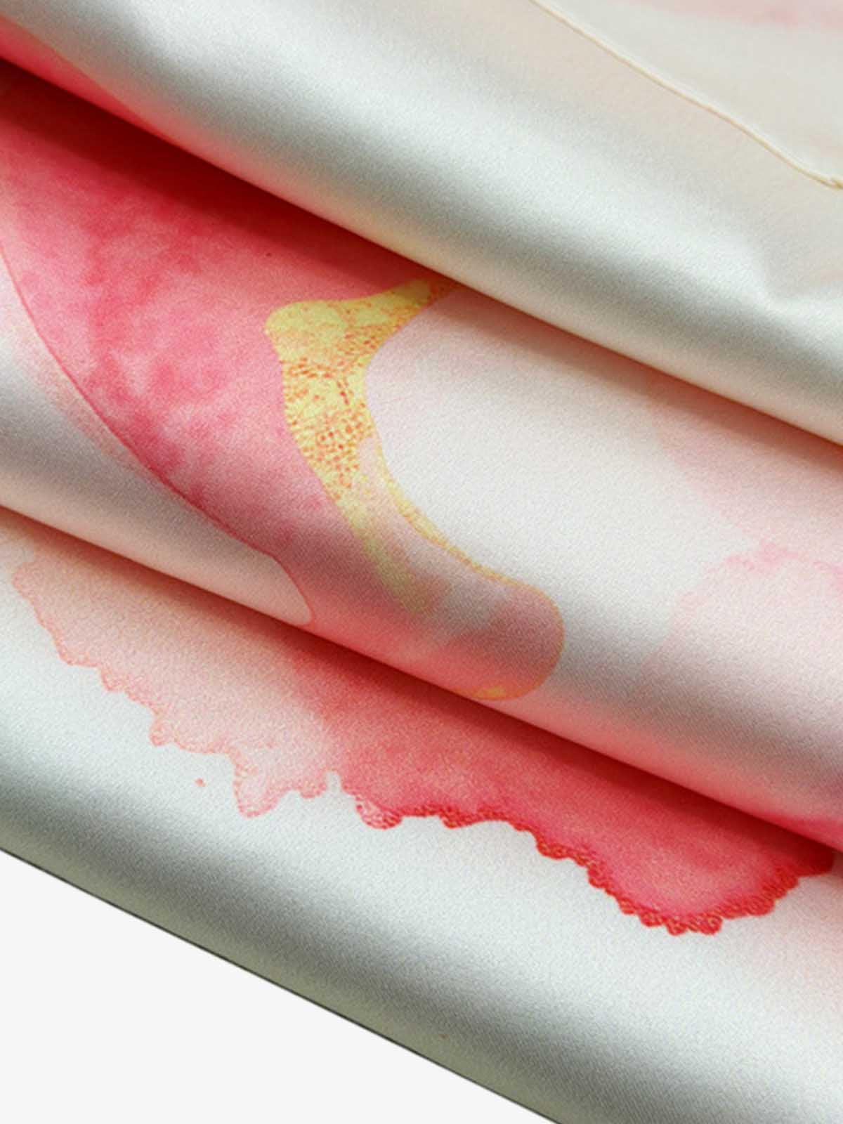 Horse Print Camp Collar Boxy Shirt 