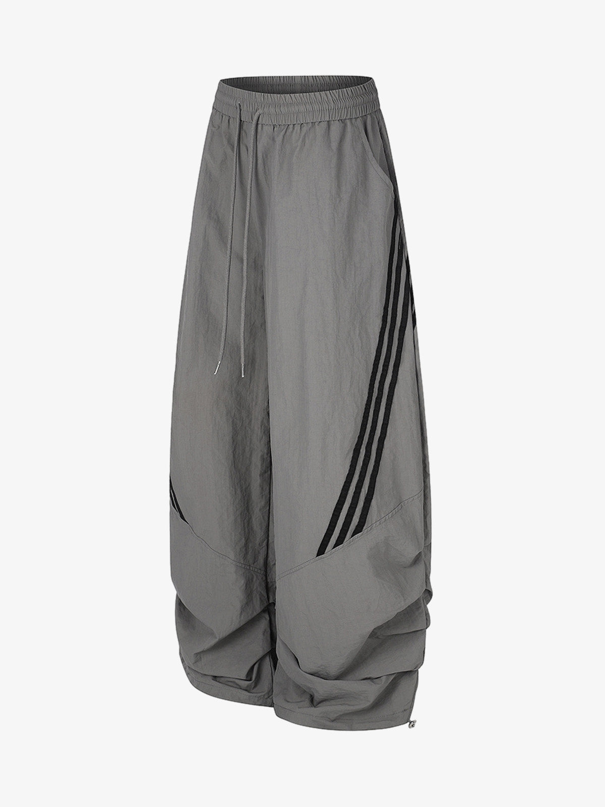 American Vintage-Style Striped Sweatpants