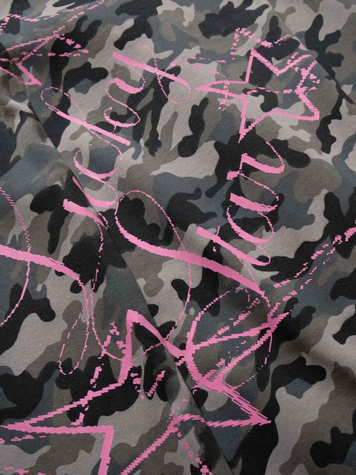 Y2K Camo Pink Print Barrel Sweatpants 