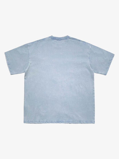 Leopard Print Washed Vintage T-Shirt 