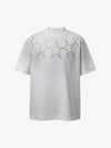 Rhinestone Star Graphic T Shirt