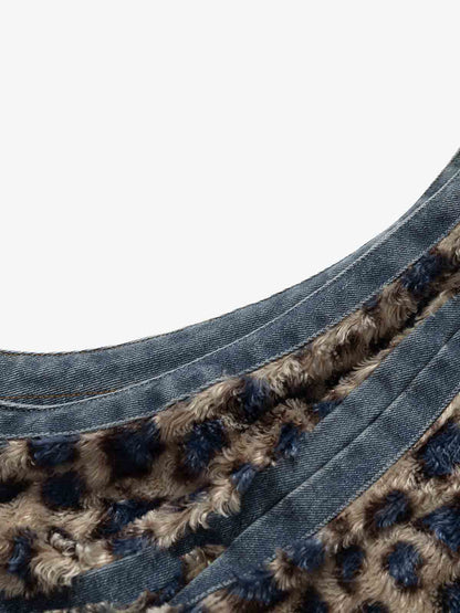 Warmth-Enhancing Faux Fur Collar Vest for Winter Outdoors 