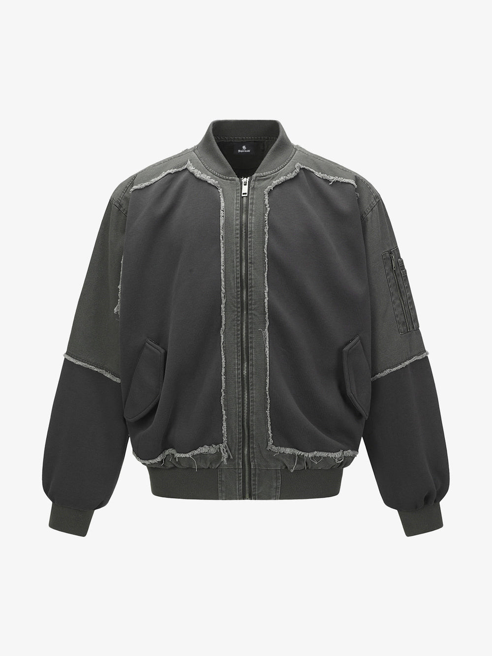 Raw Edge Deconstructed MA-1 Bomber Jacket 