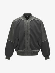 Raw Edge Deconstructed MA-1 Bomber Jacket 