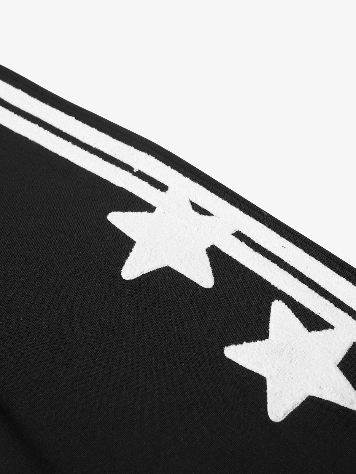 Slanted Star Terry Embroidered Sweatpants