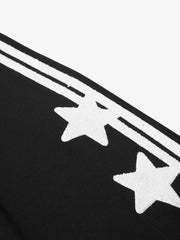 Slanted Star Terry Embroidered Sweatpants