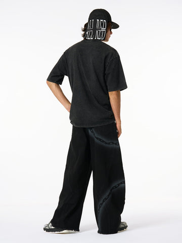 Thesupermade Gangsta Rapper Oversize Graphic T-shirt  - 1990 