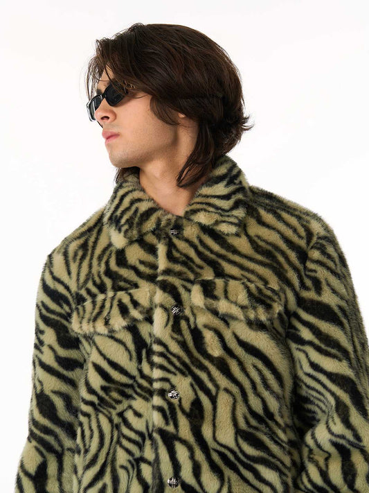 Embroidered Denim Jacket with Trendy Floral Design for Men 