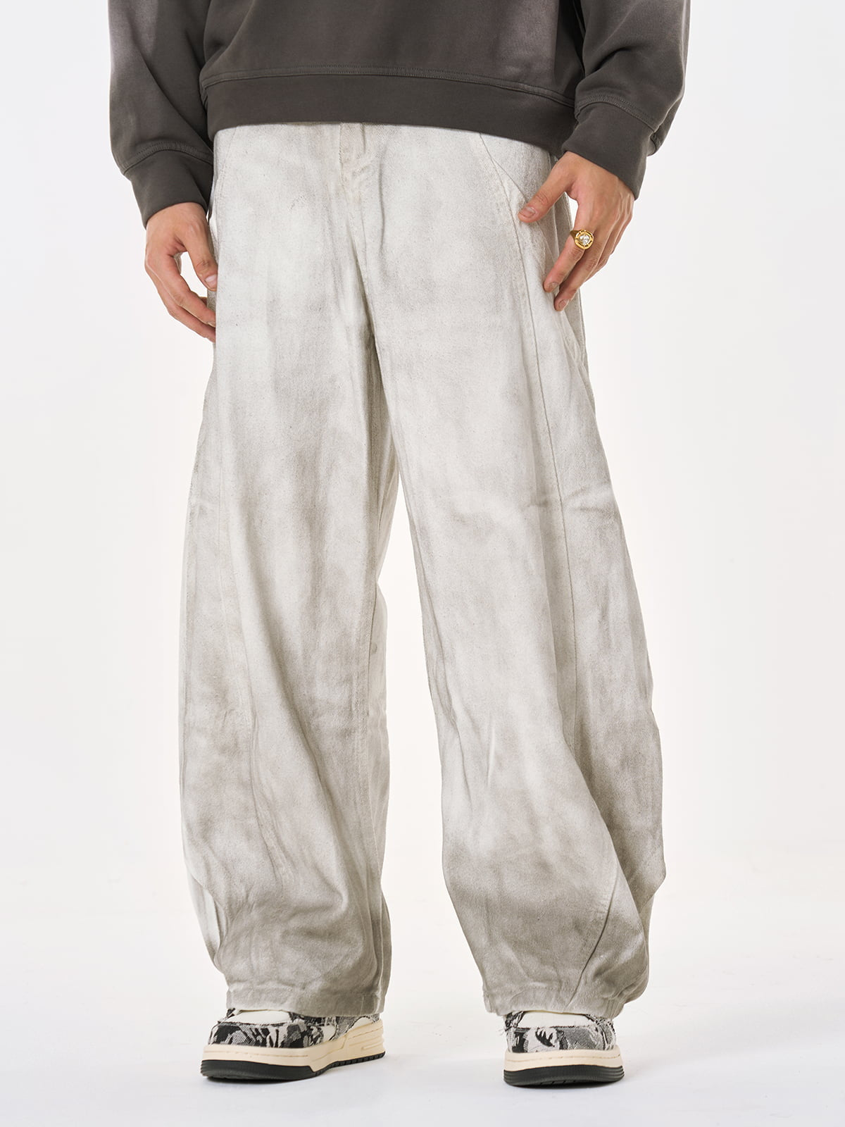Wasteland High Street RO Dirty Wash Jeans 