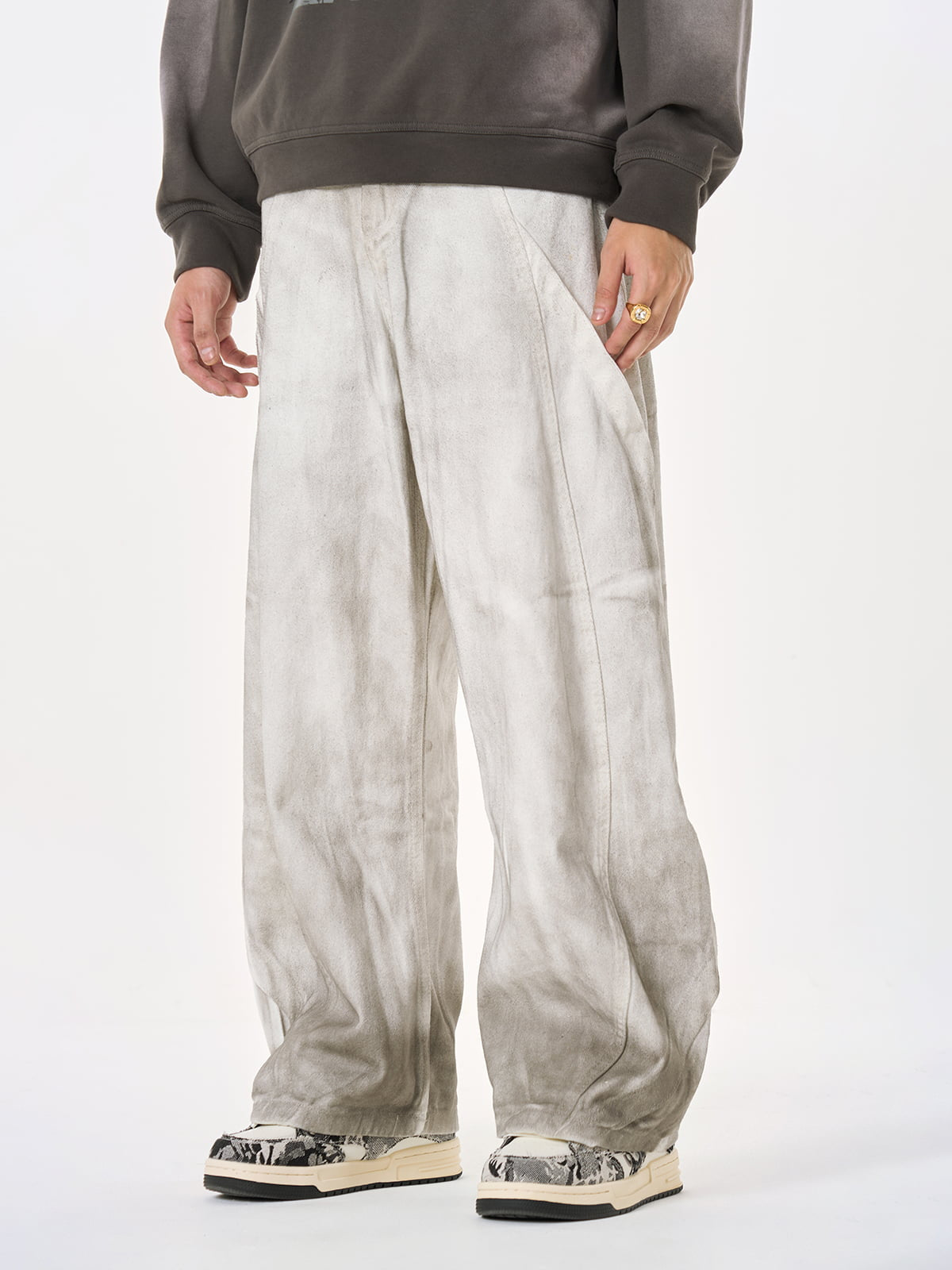 Wasteland High Street RO Dirty Wash Jeans 