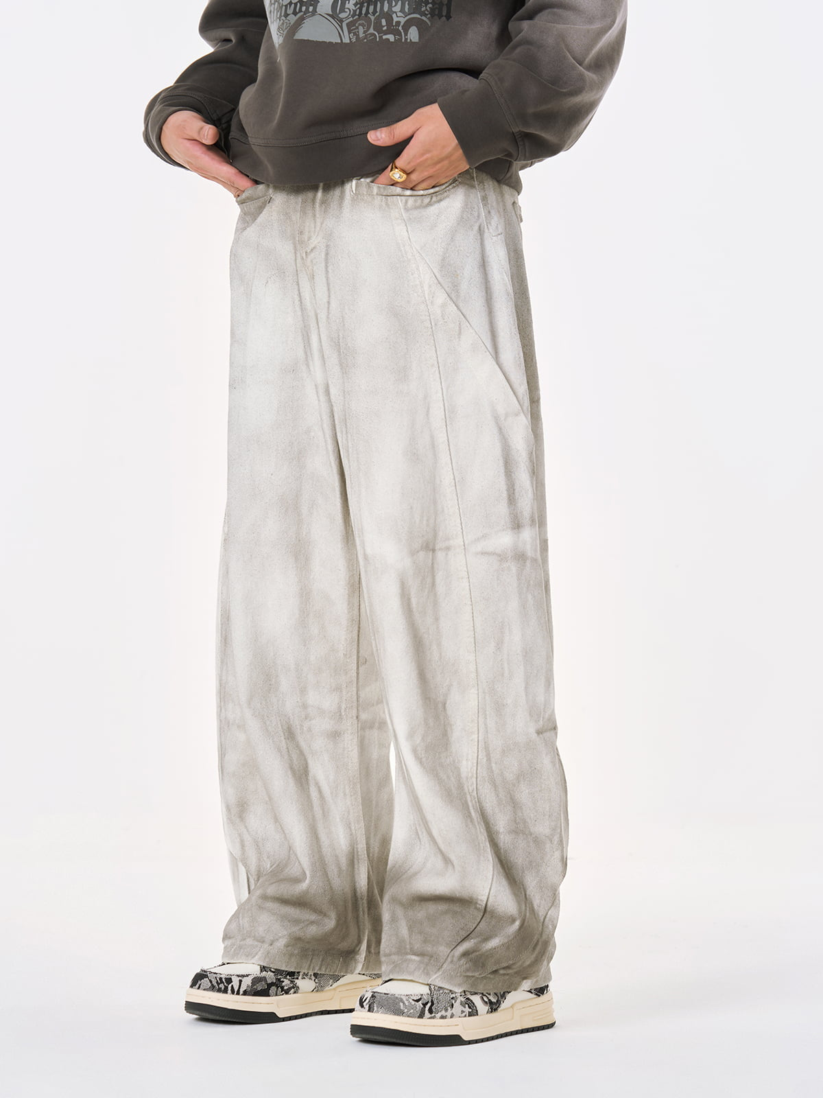 Wasteland High Street RO Dirty Wash Jeans 