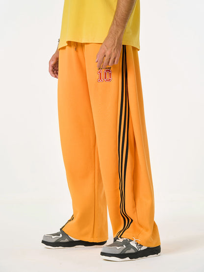 Vintage Paratrooper Machete Side Stripe Drape Wide Leg Pants 