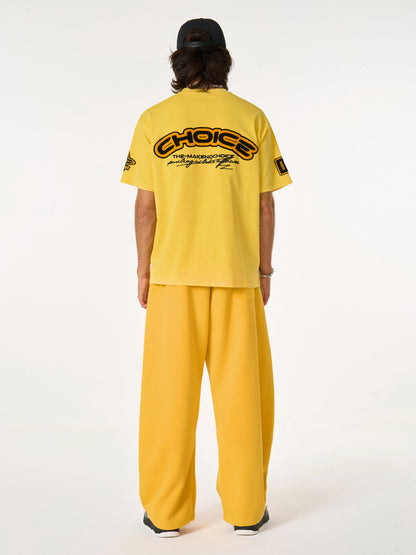 Fleece Vintage Side Stripe Drape Paratrooper Machete Wide Leg Pants 