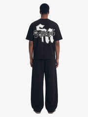 Retro Cupid Rhinestone Graphic T-Shirt 