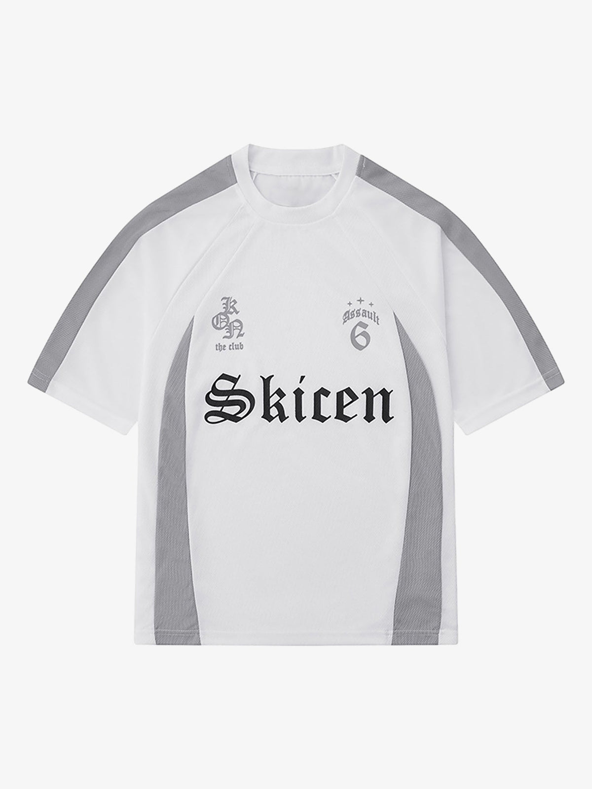 Thesupermade Gothic Font Jersey Street Rap T-Shirt 