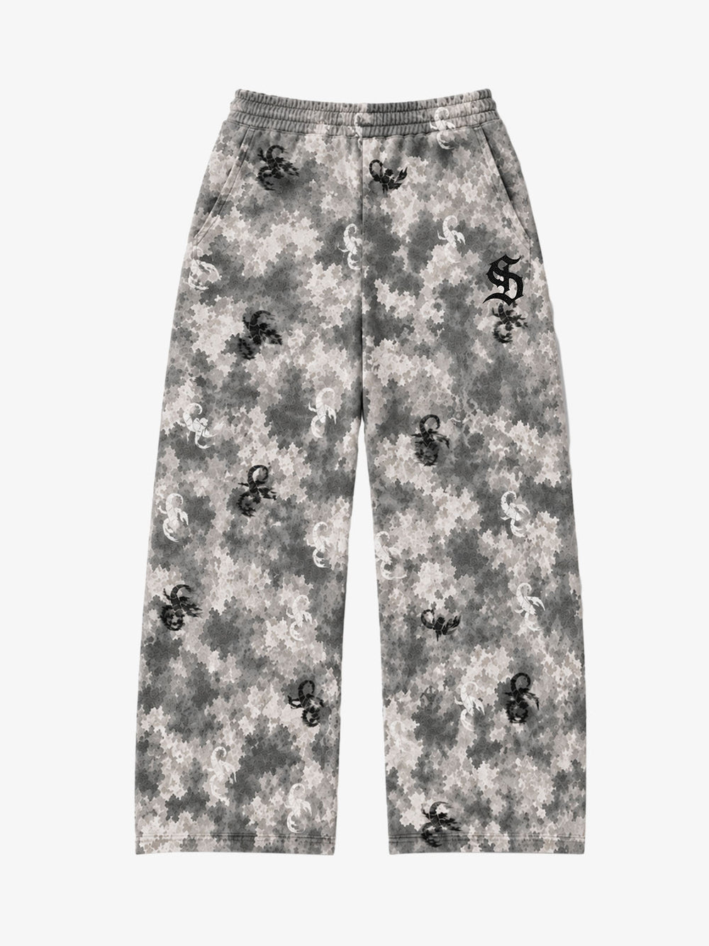 Racing Scorpion Camo Straight-Leg Sweatpants