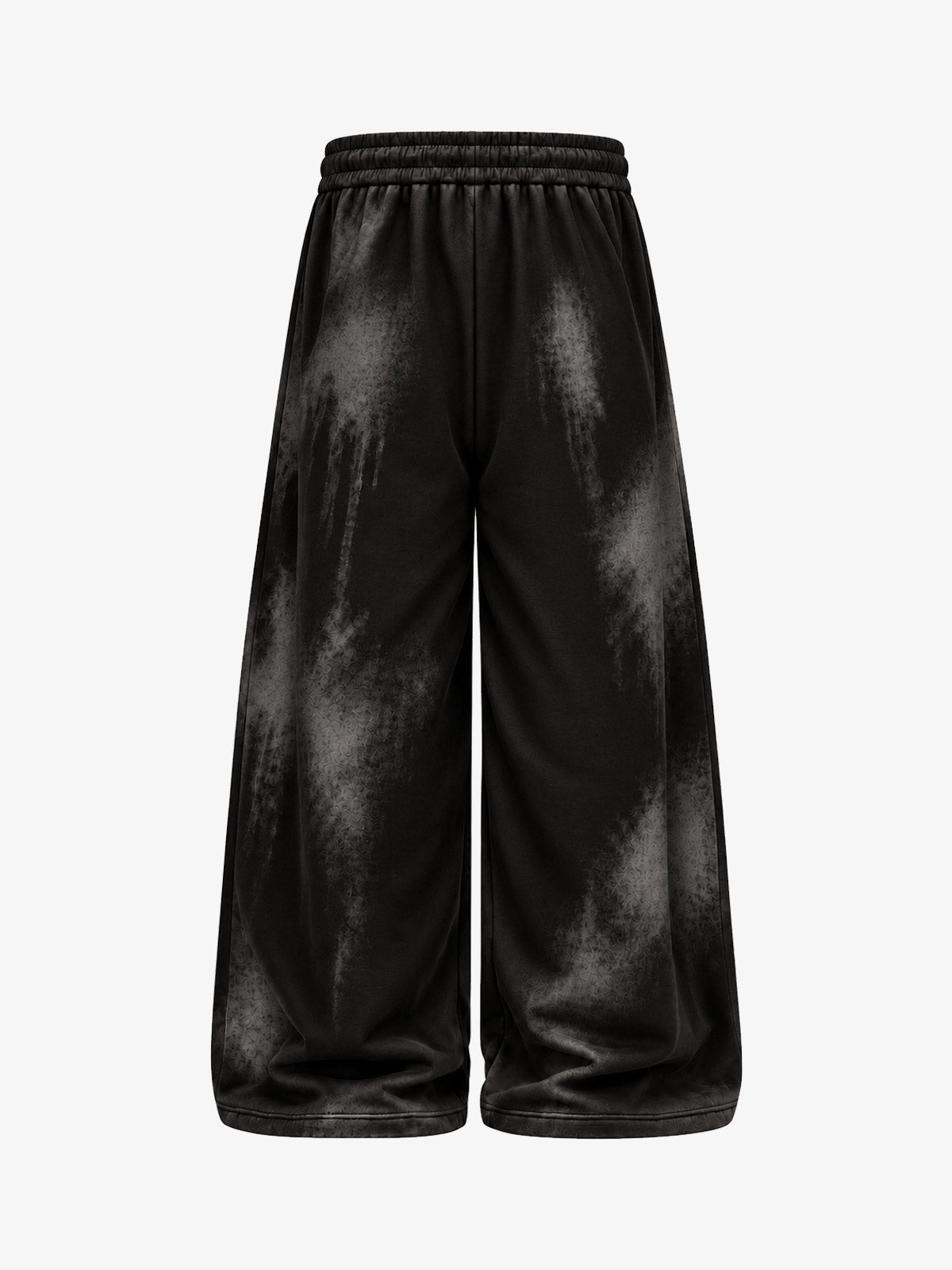 Pantalon de survêtement délavé à jambes larges, avec imprimé graphique scorpion et effet pulvérisé