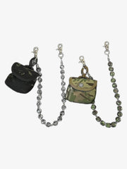 Retro Camouflage Wallet Chain 