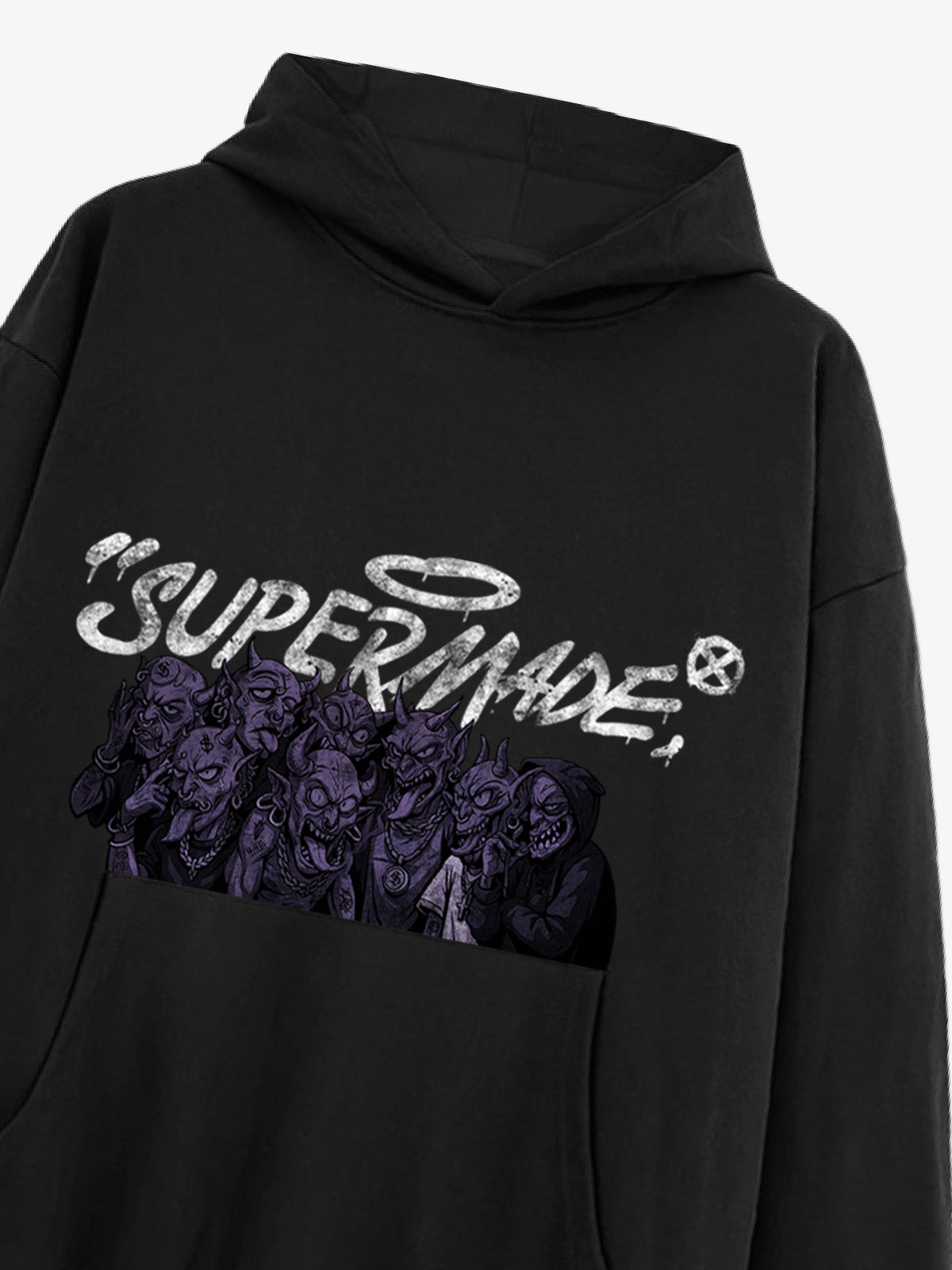 Thesupermade Dark Devil Maniac Hoodie 