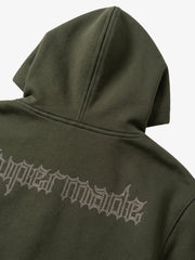 Rhinestone Scorpion Graphic Zip Hoodie