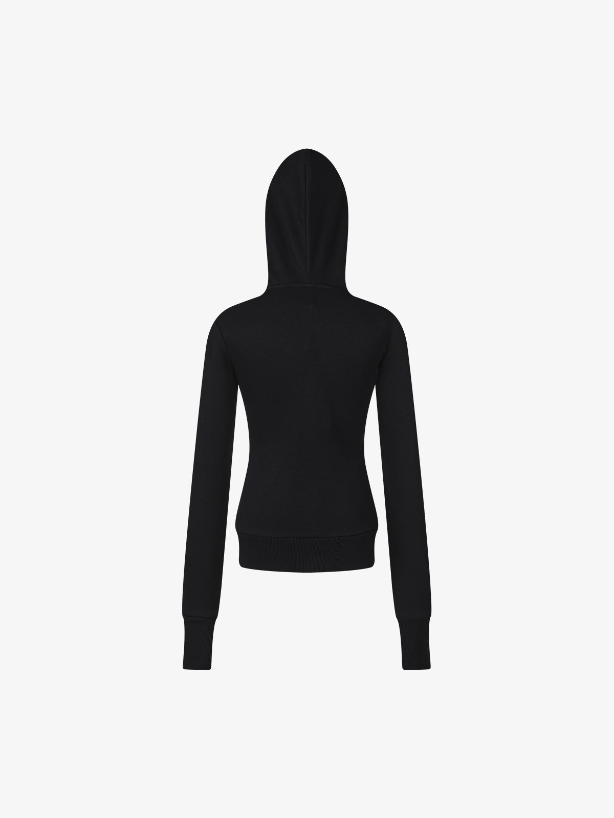 Big Zip Silm Zip-Up Hoodie