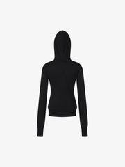 Big Zip Silm Zip-Up Hoodie
