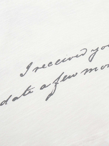 Cotton Graphic Print Oversized T-Shirt with Abstract Art and Star Pattern 