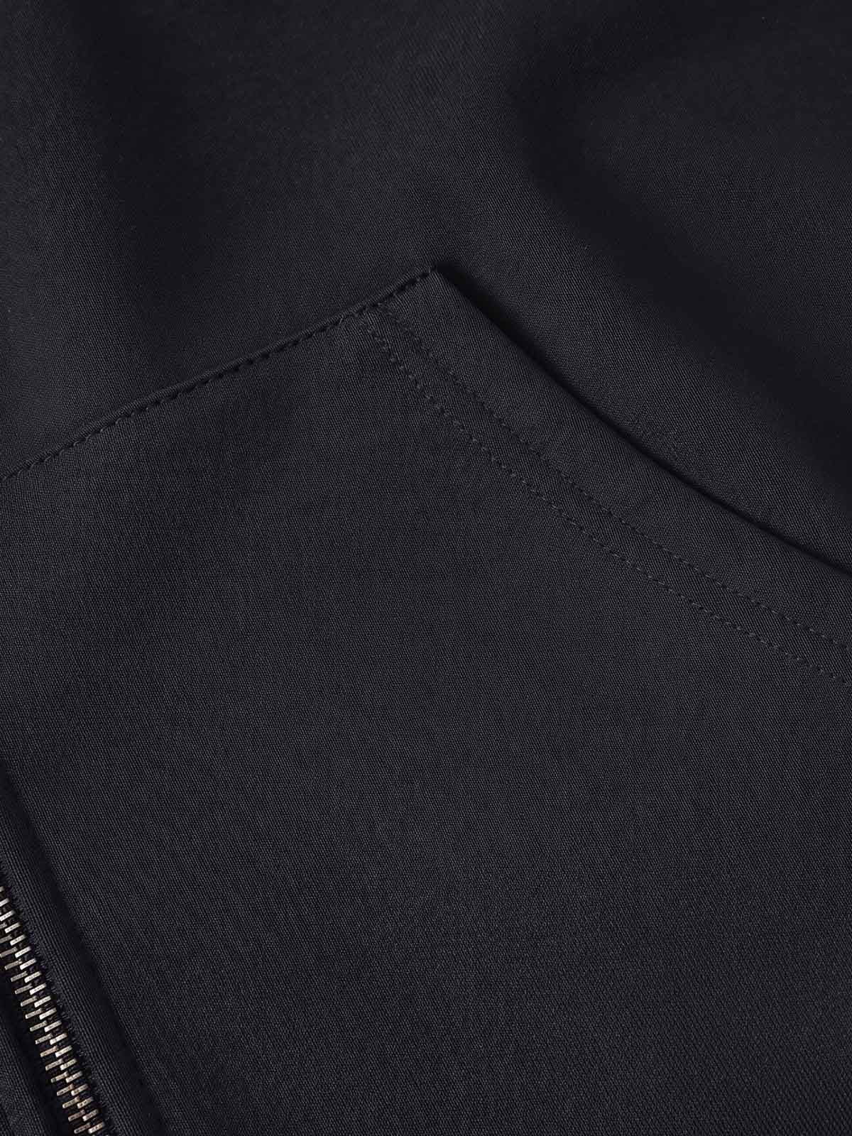 Embroidered Pegasus Zip-Up Hoodie
