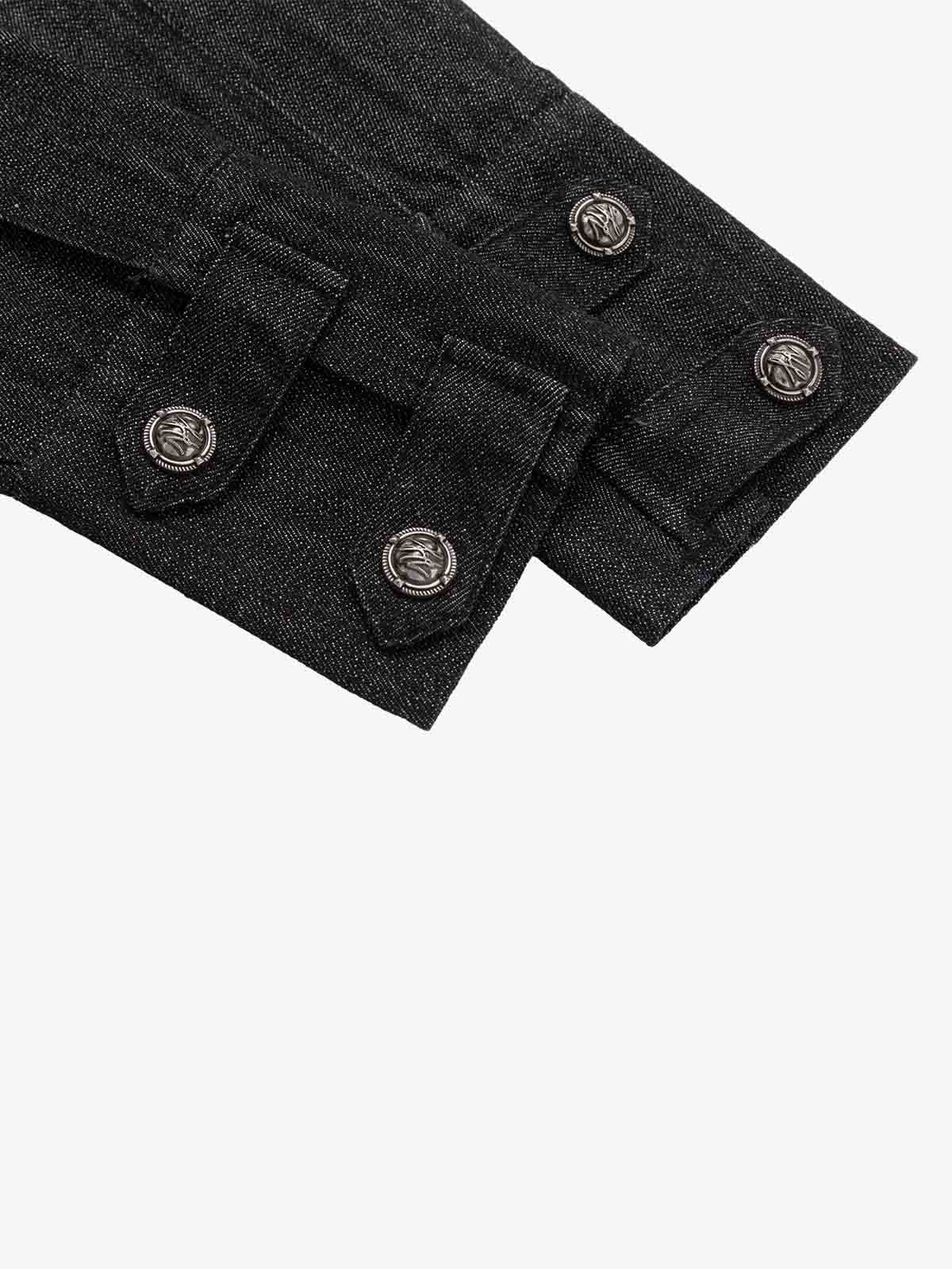 Military Napoleon Denim Jacket
